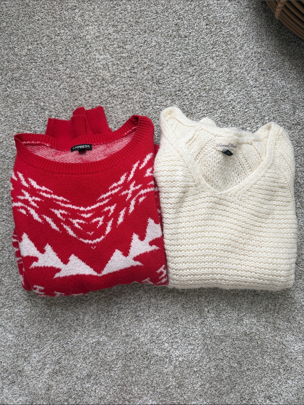Express & Universal Thread Sweater Bundle